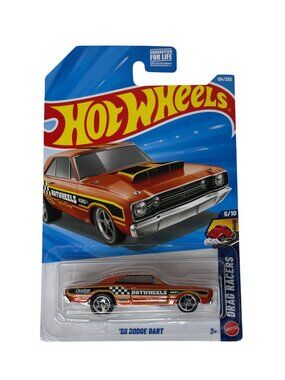 Hot Wheels 68 Dodge Dart Drag Racers 5/10 New On Card
